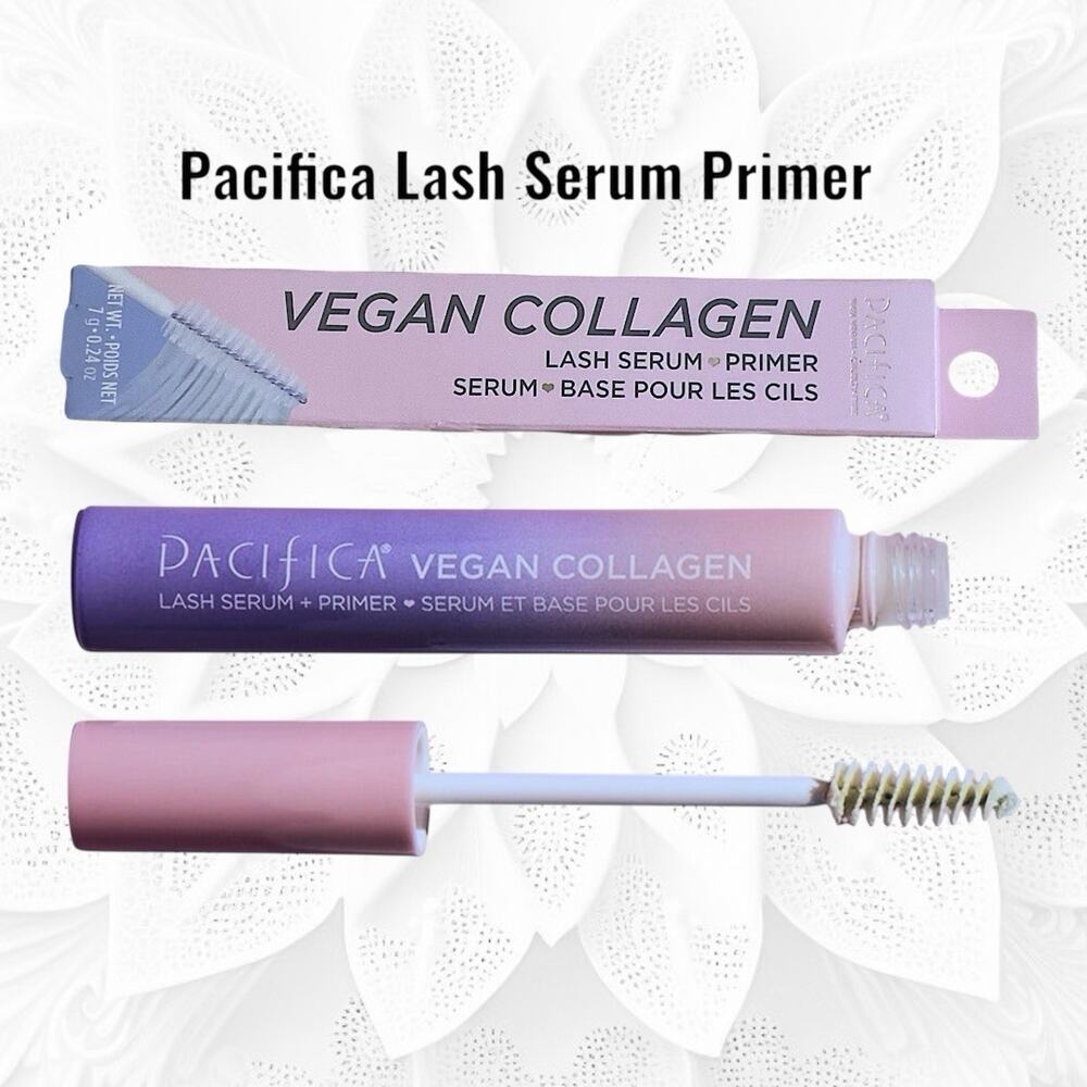Pacifica Lash Serum Primer Vegan Collagen - 0.24oz NIB